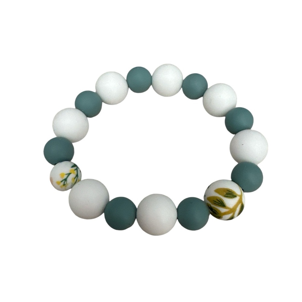 New handmade silicone bead bracelet